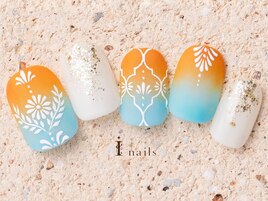 グラデモロッカンネイル11500円