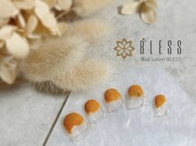 ブレス 仙台駅前本店(BLESS)/カジュアルな塗りかけネイル♪