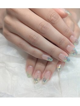 エムデコビューティ(M-DecoBeauty)/キラキラ！グラデーション♪