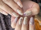 お花ネイル