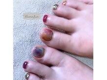 ルナリア(Runaria)の雰囲気（フットネイルも年中受け付けております♪）
