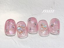 ミウ ネイル(miu nail)/キラキラ◆ワンホンネイル￥7990