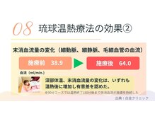 琉球温熱療法院 うるま市本院/琉球温熱療法の効果（２）