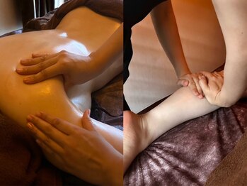 アロアロハンド(aloaloハンド)の写真/【長町】強もみが好きな方に◎足裏から全身までお好みの強さでマッサージ！施術後の爽快感がクセになる♪