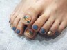 【平日限定】foot 2本アート ¥9000→¥8500