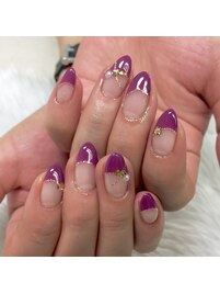 パープルフレンチ☆