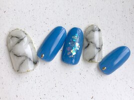 大理石ネイル