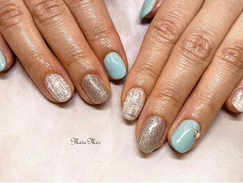 パラジェル認定サロン メールメール 池袋店(MereMer)/ツイードネイル