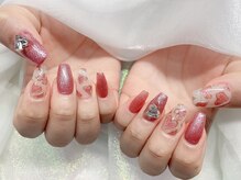 モルフォネイル(Morpho nail)/#キラキラネイル