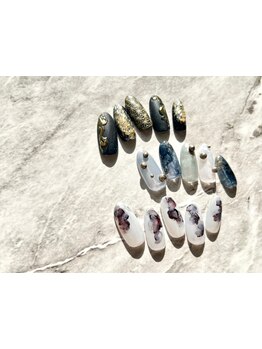 手描きアートが得意なサロン