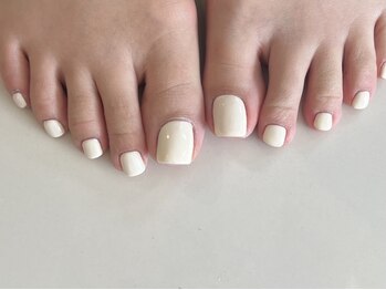 サロン ド パハマン(Salon de Pachman)の写真/【気分が上がる魅せたくなる足元へ】持込OK◎フィルイン,パラジェル導入店/ワンカラー《オフ/ケア込》¥6900