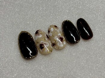 2025年11月定額ネイル 3-4