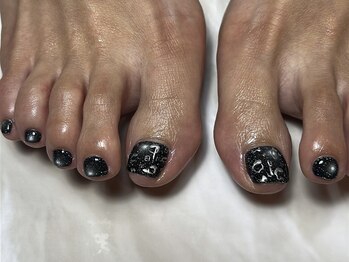 ラグ ネイル(RAG nail)/フットネイル/キラキラ