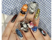 繊細アートでモチーフネイル♪【新宿】