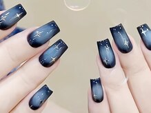 エイチスリー(H3)/様々色でのチーク定額ネイル