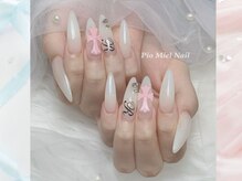 ピオミエルネイル 新宿(pio miel nail)/うる艶クロムネイル