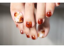 エシンネイルアート 池袋(Eshin nailart)/お持ち込フットベーシックコース