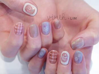 バースプラスリム(virth+LIM)/《Nail》クリスマスネイル