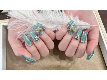 ビジューストーンつけ放題