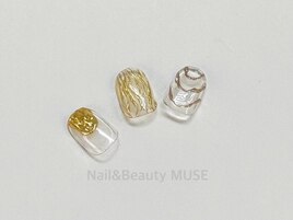 ニュアンスアートミラーネイル