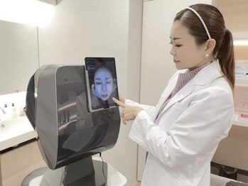 ミニョ コリアンビューティー(Minyoo korean beauty)の写真/【AIで肌分析＆未来肌予測！今やるべき肌ケアがその場でわかる】あなたに合ったトリートメントをご提案◎