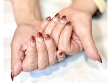 ルヒアネイル イオン戸畑ショッピングセンター店(Ruhia Nail)/ラメグラデーションネイル