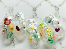 チェリーズネイル(Cherrys Nail)/フラワーネイル