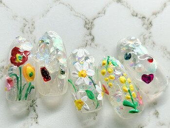 チェリーズネイル(Cherrys Nail)/フラワーネイル