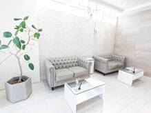 清潔感のある待合室