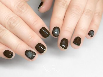 ヌル ネイル 新宿(NURU NAIL)/個性派/細フレンチ/新宿