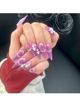 エヌ ネイルスタジオ(N nail studio)/長さだしフル＋持ち込み～10本