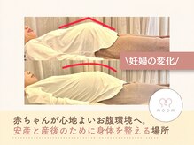 ムーム 橿原店(moom)/妊婦さんのお腹の変化