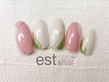 エストラッシュアンドネイル 銀座店(est lash&nail)/チューリップネイル