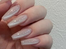 ダークハニー 原宿店(Dark Honey)/繊細シルキーブラックネイル