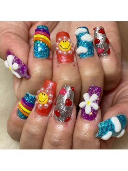 ネイルズゴーゴー 新宿店(NAILSGOGO)/スカルプ3dつけ放題
