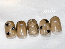 ミウ ネイル(miu nail)/キラキラ◆ワンホンネイル￥7990