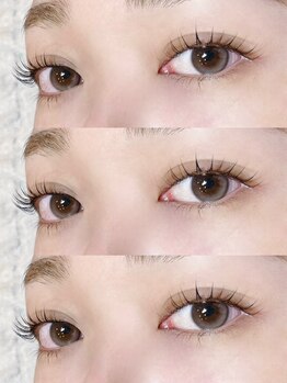 ソアー(SOAR)の写真/派手すぎない絶妙な抜け感が魅力★自まつげを活かしてナチュラルで印象的な目元を演出◎