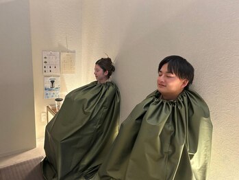ハームス 桂店(HAARMS)の写真/大切な友達や家族・ご夫婦・恋人とよもぎ蒸しを体感しませんか？むくみ/肌荒れ/冷え性/温活/体臭/便秘/妊活