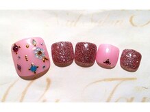 ウータン(Wu-Tang)/キラキラストーンネイル￥9600