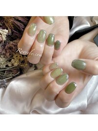 シンプルミラーフレンチ