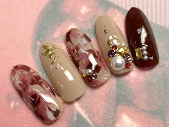 ネイルサロン マハロ(Nail salon MaHaLo)/新規付替オフ込☆ハンド¥7950