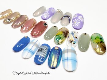 クリスタルネイル イオンモール広島府中店(CRYSTAL NAIL)/キャンペーンネイル｢パラジェル｣