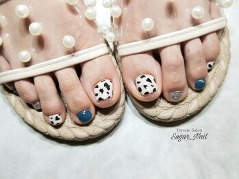 シュガーネイル(sugar nail)/レオパードフットネイル