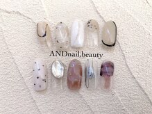 アンドネイル ビューティー(AND nail,beauty)/ニュアンス/ジェルネイル/藤沢