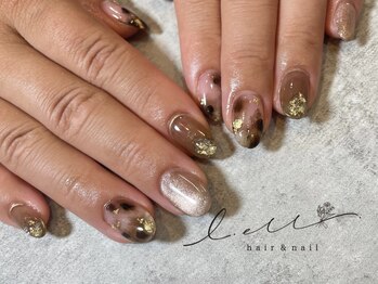 エル(ell.)/秋ネイル