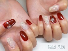 リアン 大宮(Rian)/リボン×キルティングネイル