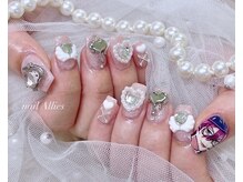 アリーズ(Allies)/痛ネイル 地雷 ピンク