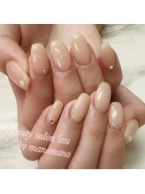 ラウ バイ マノマノ(lau by manomano)/ヌーディーナチュラルネイル