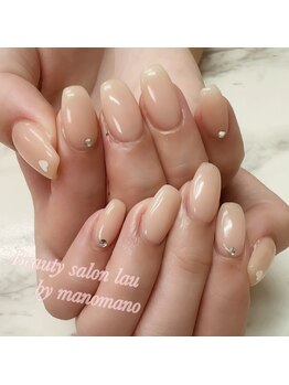 ラウ バイ マノマノ(lau by manomano)/ヌーディーナチュラルネイル