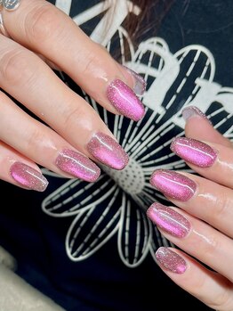 ティーラボ(T Labo)/マグネット×フラッシュネイル